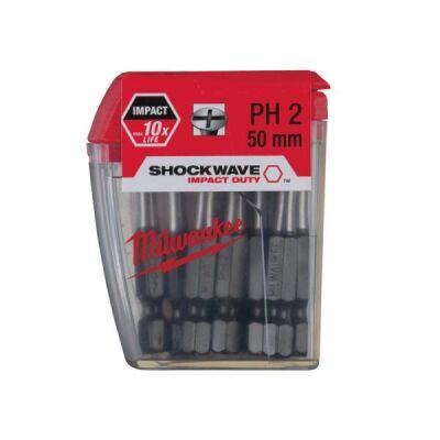 Milwaukee Bits Bit Ph2 50Mm 10 pcs - 1