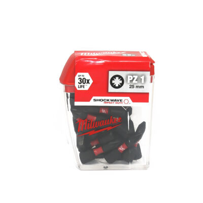 Milwaukee Bits Bit Pz1 25Mm 25 Pack Impact Series - 1