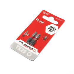 Milwaukee Bits Bit Torx Tx25 25Mm Double Pack - 1