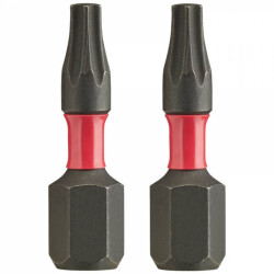 Milwaukee Bits Tip Tx 15 25Mm 2pcs Shockwave - 1