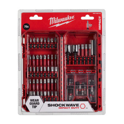Milwaukee Bits Uç 75 Parça Set Shockwave - 1