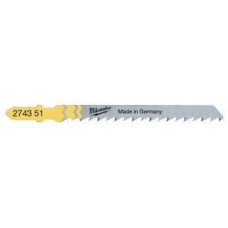 Milwaukee Dekupaj Bıçağı - 75 mm T101D, 5li Paket - 1