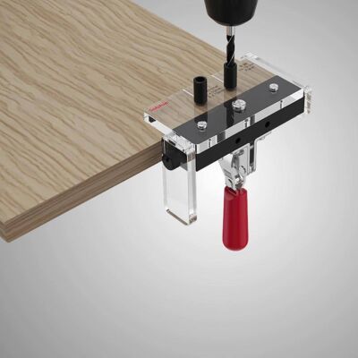 MS 25 Confirmat Screw Mounting Template - 2