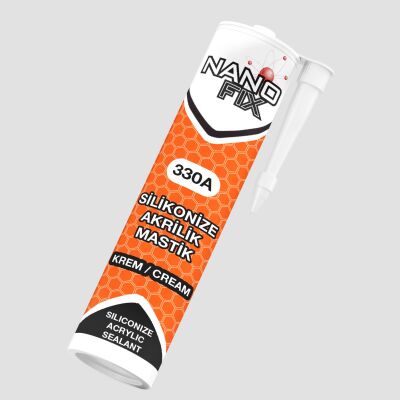 Nanofix Cream Silicone Sealant 500 Gr (280 ML) - 1