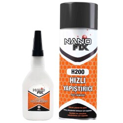 Nanofix Hızlı Yapıştırıcı Seti - 200 ml + 50 gr - 1