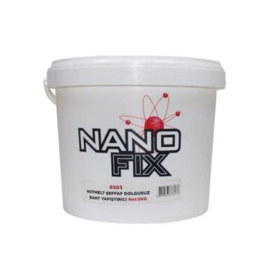 Nanofix Hotmelt Glue 6503 Unfilled Transparent Bucket 5Kg - 1