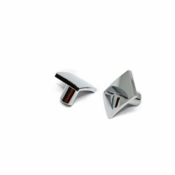 Nobel Button Handle Angular Chrome - 4