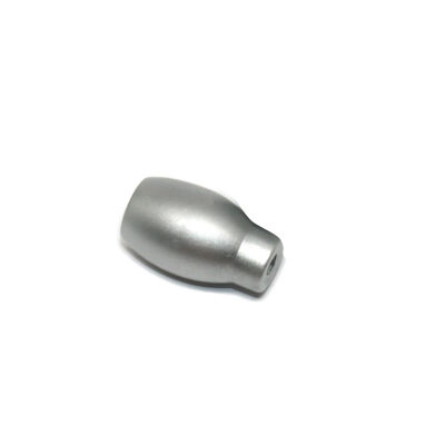 Nobel Button Handle Bullet Model Matte Chrome - 1