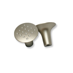 Nobel Button Handle Dotted Satin - 1