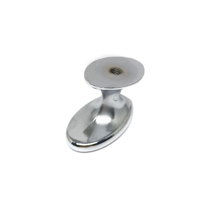 Nobel Button Handle Parmak Model Chrome - 2