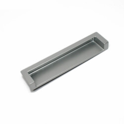 Nobel Edge Recessed 128mm Matte Chrome Handle - 2