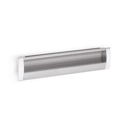 Nobel Handle Bamboo 96Mm Chrome Matt - 2