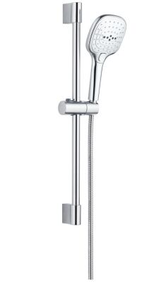 Nsk 3 Function Sliding Hand Shower Chrome - 1