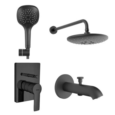 NSK Alamera 5 in1 Shower Set Black - 1