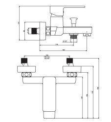 Nsk Banyo Bataryası Krom - 2