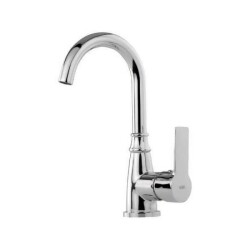 Nsk Washbasin Faucet Swan Short Alamera Mix Chrome - 1