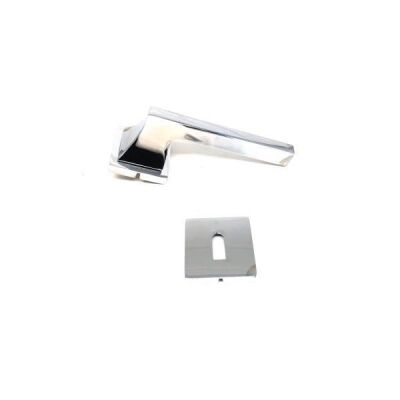 Ozen Door Handle Tile Aluminium Square Rosette Room - 1