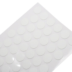 Pacific Adhesive Screw Plug 14Mm Glossy White - 1