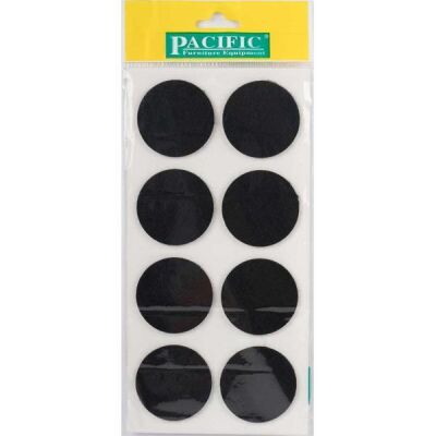 Pacific Yapışkanlı Keçe 50Mm Siyah (1 Paket - 50 Adet) - 1