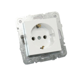 Pelsan Grounded Socket Keira White - 1