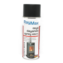 Peter Spray Paint Black Heat Resistant Raymax 650 - 1