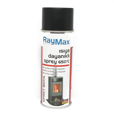 Peter Spray Paint Black Heat Resistant Raymax 650 - 2