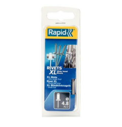 Rapid Perçin Standart 4,8x14 mm Alüminyum (1 Pkt/100 Adet) - 1