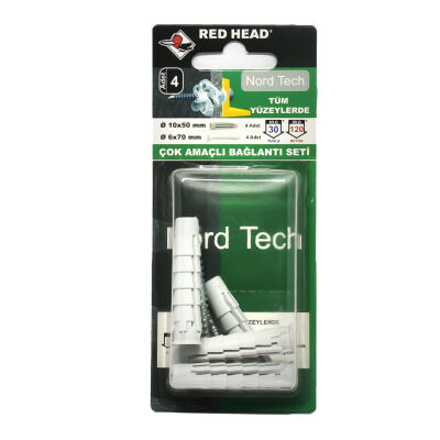 Redhead Multipurpose Dowel 10X50 (1 Pack: 4 Pieces) - 1