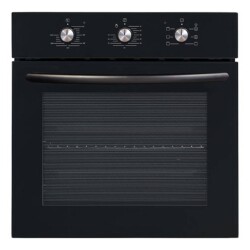 Renno Oven Mechanical Glass Black - 1