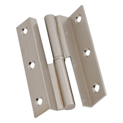 Rise Bay Hinge 10Cm Steel Chrome Right - 1