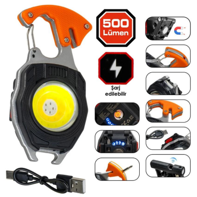 Rox Outdoor Şarjlı 500 LMS Led Fener - 1