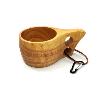 Rox Wood 001 Kuksa Ahşap Bardak Desenli - 3