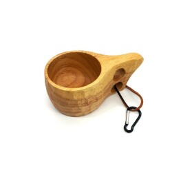 Rox Wood 001 Kuksa Ahşap Bardak Desenli - 1