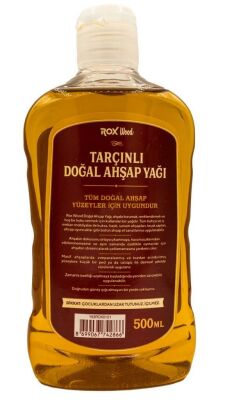 Rox Wood 0121 Tarçınlı Doğal Ahşap Yağı 500 ml - 3