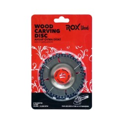 Rox Wood Carving Disc Ahşap İşleme Oyma Diski 102 mm 22 Diş - 3