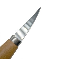 Rox Wood 4505 Ahşap Kaşık Kuksa Oyma Bıçak Seti 2 Parça - 3