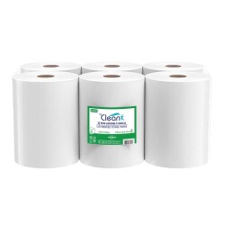 Rulopak By Clean İçten Çekmeli Kağıt Havlu 2 Katlı 58M 6'Lı Paket 3,5 Kg - 1