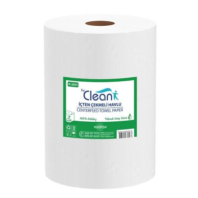 Rulopak By Clean İçten Çekmeli Kağıt Havlu 2 Katlı 58M 6'Lı Paket 3,5 Kg - 2