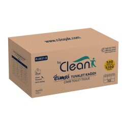 Rulopak By Clean Mini Cimri Tuvalet Kağıdı 2 Katlı 4 Kg - 1