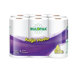 Rulopak 300128 24'lü Rulo Havlu (4 Paket - 1 Koli) - 2