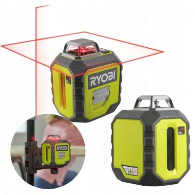 Ryobi RB360RLL Çapraz lazer 360 Derece Kırmızı Çizgi - 2