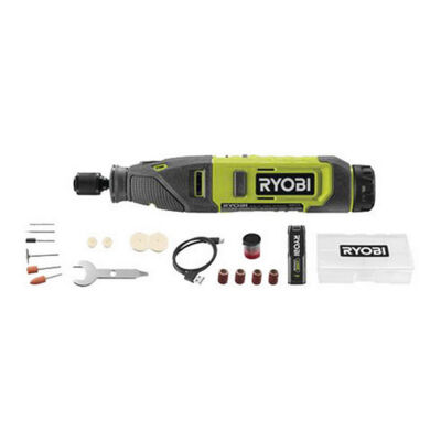 Ryobi RRT4-120GA15 Engraving Set Cordless 15 Piece Accessories - 1