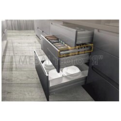 Samet Alphabox Bordur Ahşap Panel Antrasit 300mm - 1