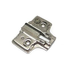 Samet Hinge Base Star Track Adjustable 5Mm Countersunk Nickel - 1