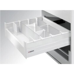 Samet Smartbox, Partition, Panel Holder, Grey H120 Mm - 1