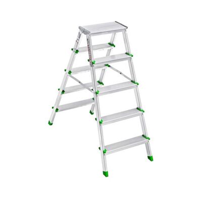 Saraylı Aluminum Ladder Double Sided 5+5 - 1