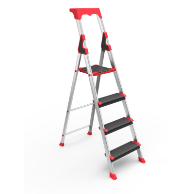 Saraylı Professional Aluminum Ladder 4 Steps 3+1 (1303) - 1