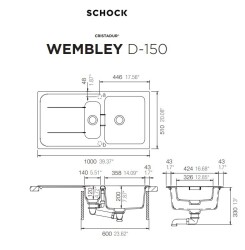 Schock Eviye Wembley D150 FB Magma - 3