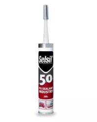 Selsil Poliüretan Mastik Beyaz 50 Shore 280 ml - 1