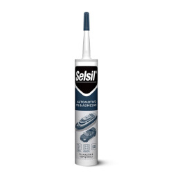 Selsil Poliüretan Mastik Gri 50 Shore 280 ml - 1